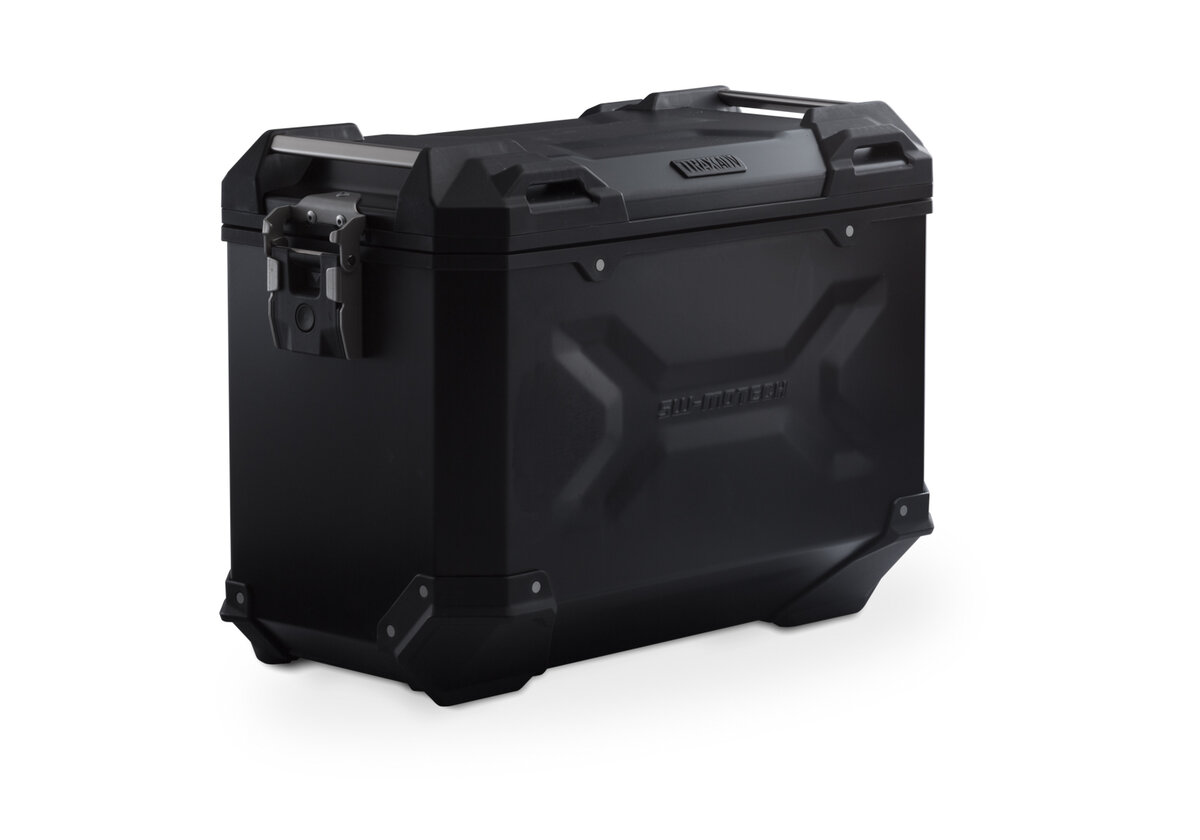 Adventure alumīnija sānu kaste kreisā L melna. 45.00 l. Adventure alumīnija sānu kaste kreisā L melna. 45.00 l.