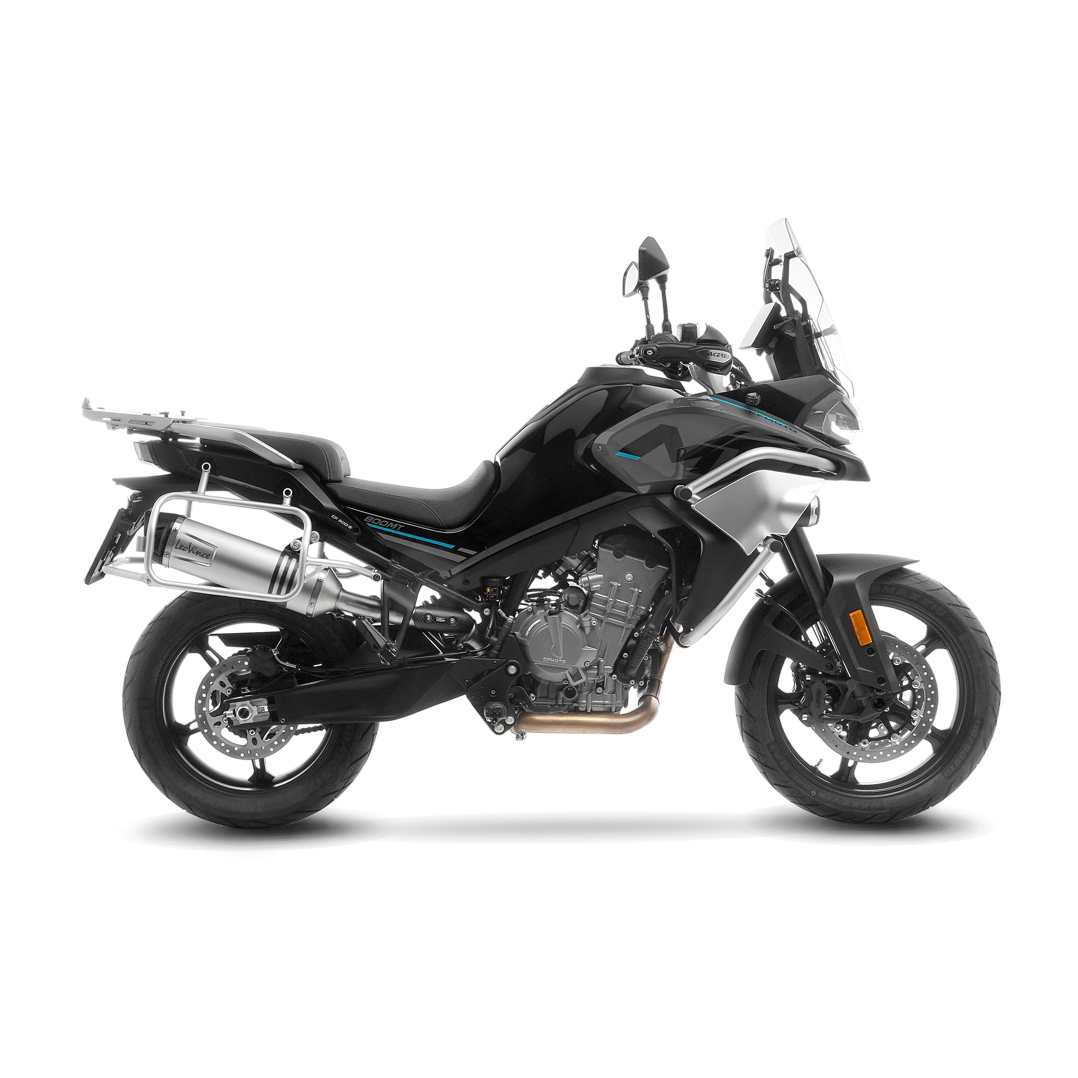 Moto izpūtējs LeoVince ONE EVO CF Moto 800 MT Sport/Touring (2022 - 2024).