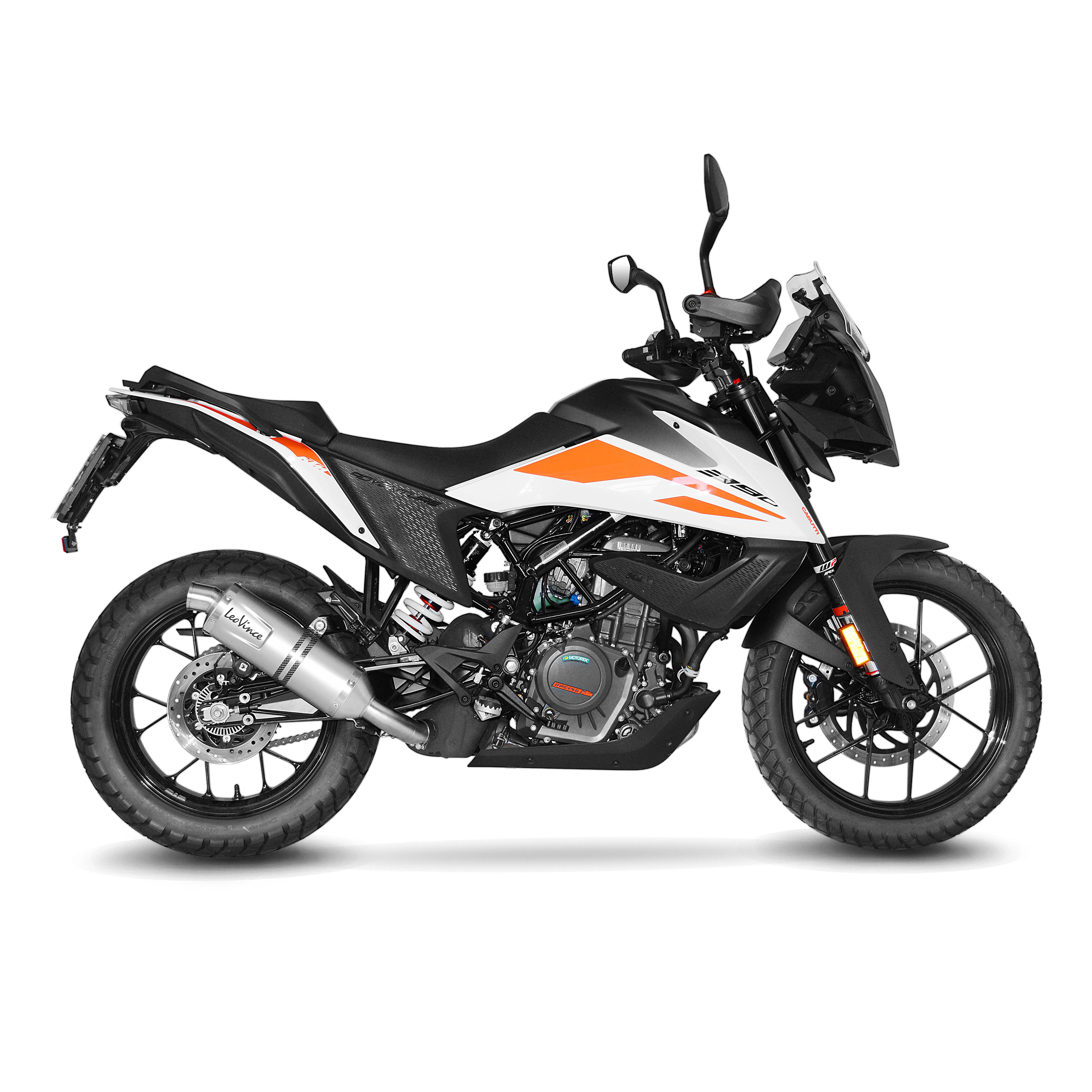 Moto izpūtējs LeoVince ONE EVO KTM 390 Adventure (2019 - 2024).