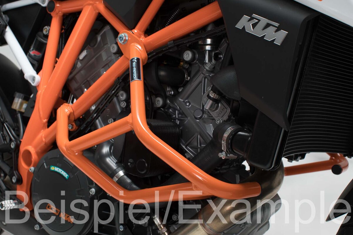 Aizsargstieņi melni KTM 1290 Super Duke R (13-19). Aizsargstieņi melni KTM 1290 Super Duke R (13-19).