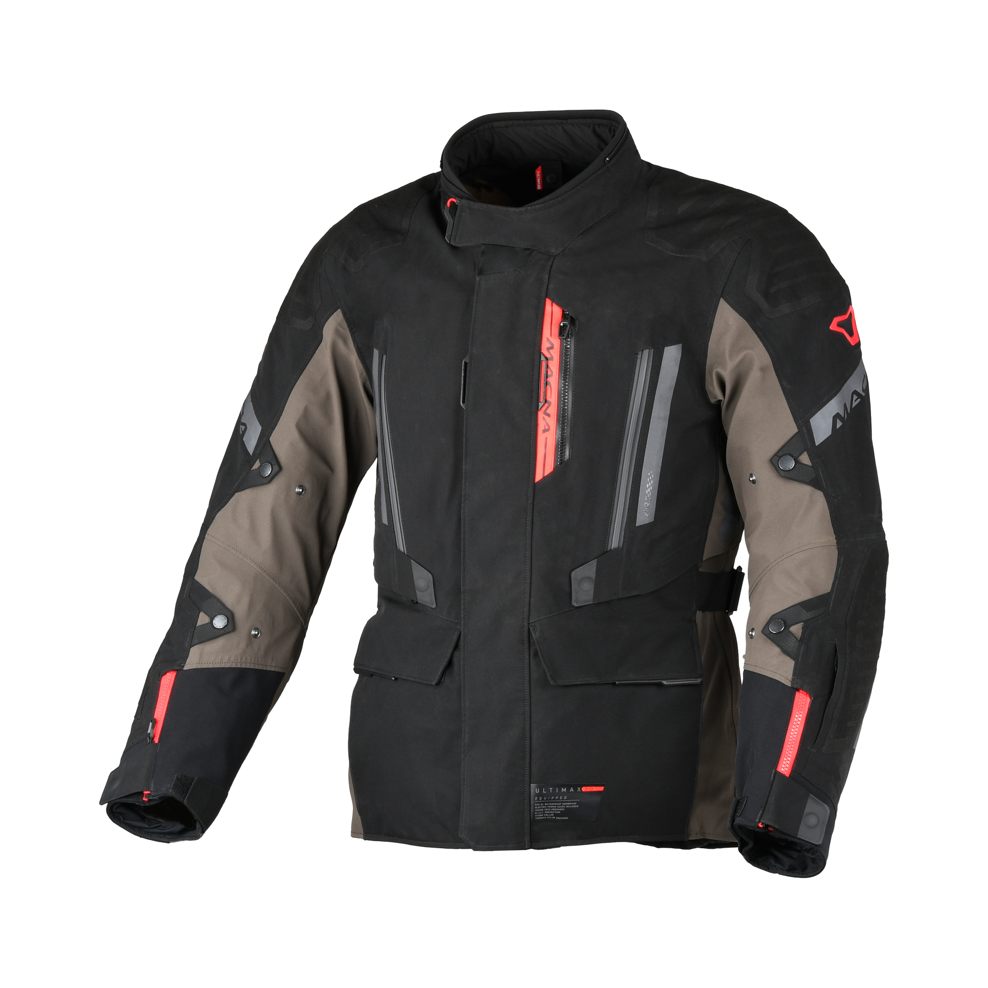 MACNA Ultimax 2.0 - Raintex DL tieši laminēta moto jaka