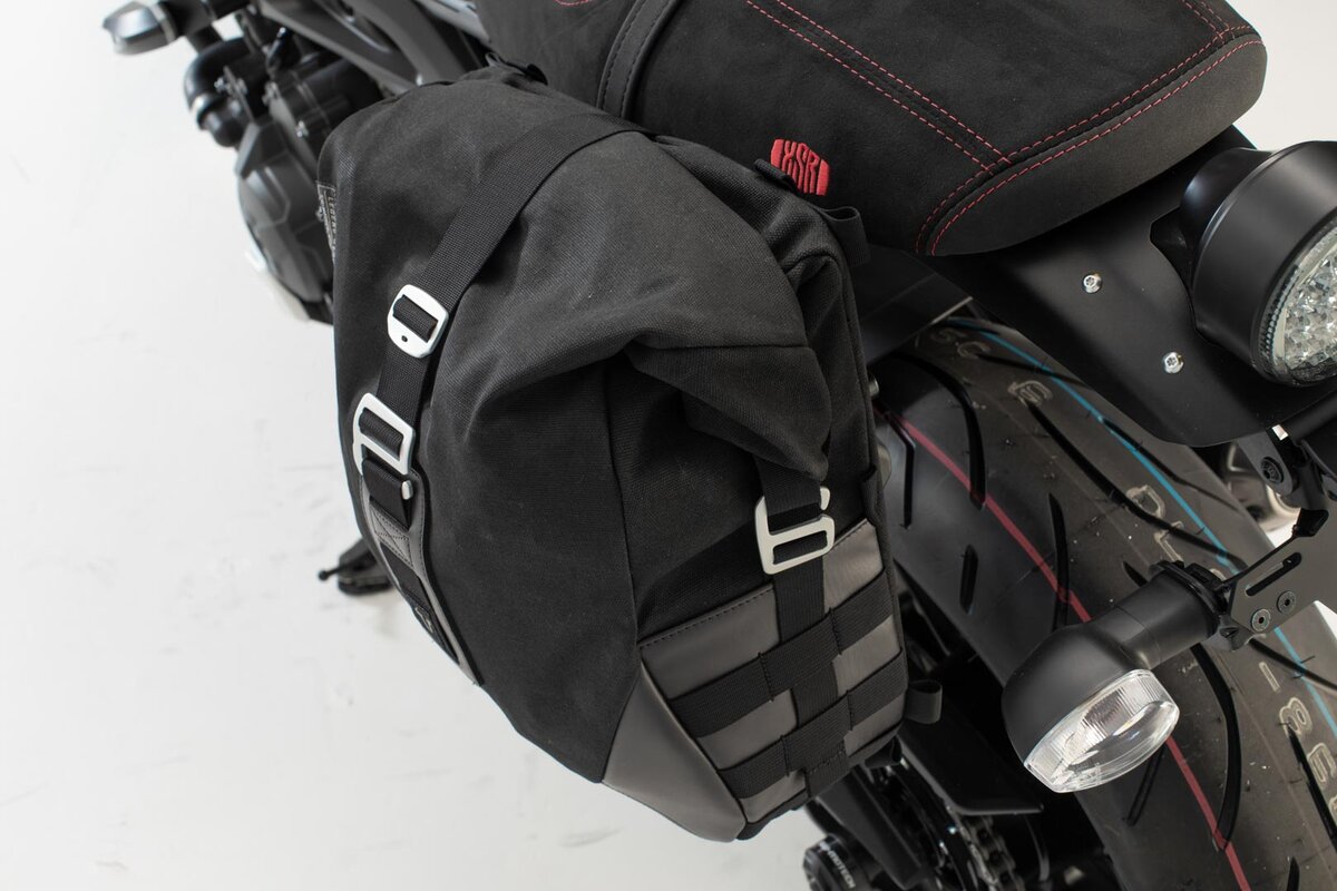LC Комплект 13,5 l боковой сумки чёрный Yamaha XSR 900 Abarth (17-21). 