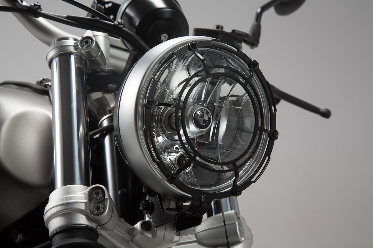 Priekšējās lampas aizsargs BMW R nineT modeļiem.
