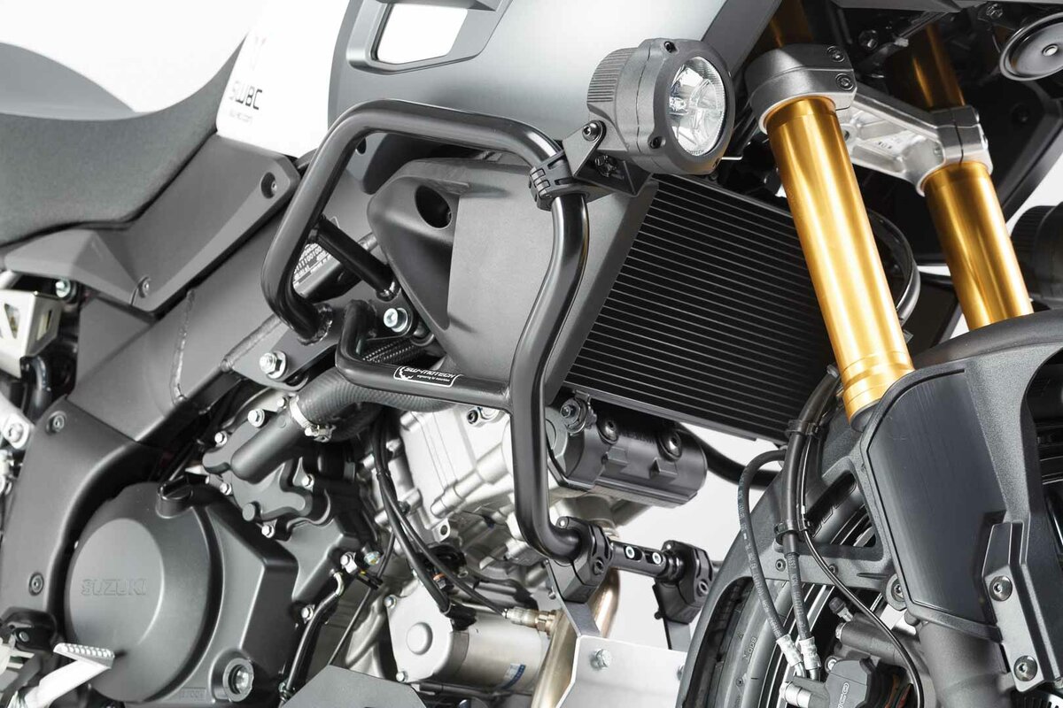 Aizsargstieņi Suzuki V-Strom 1000 (14-19). Aizsargstieņi Suzuki V-Strom 1000 (14-19).