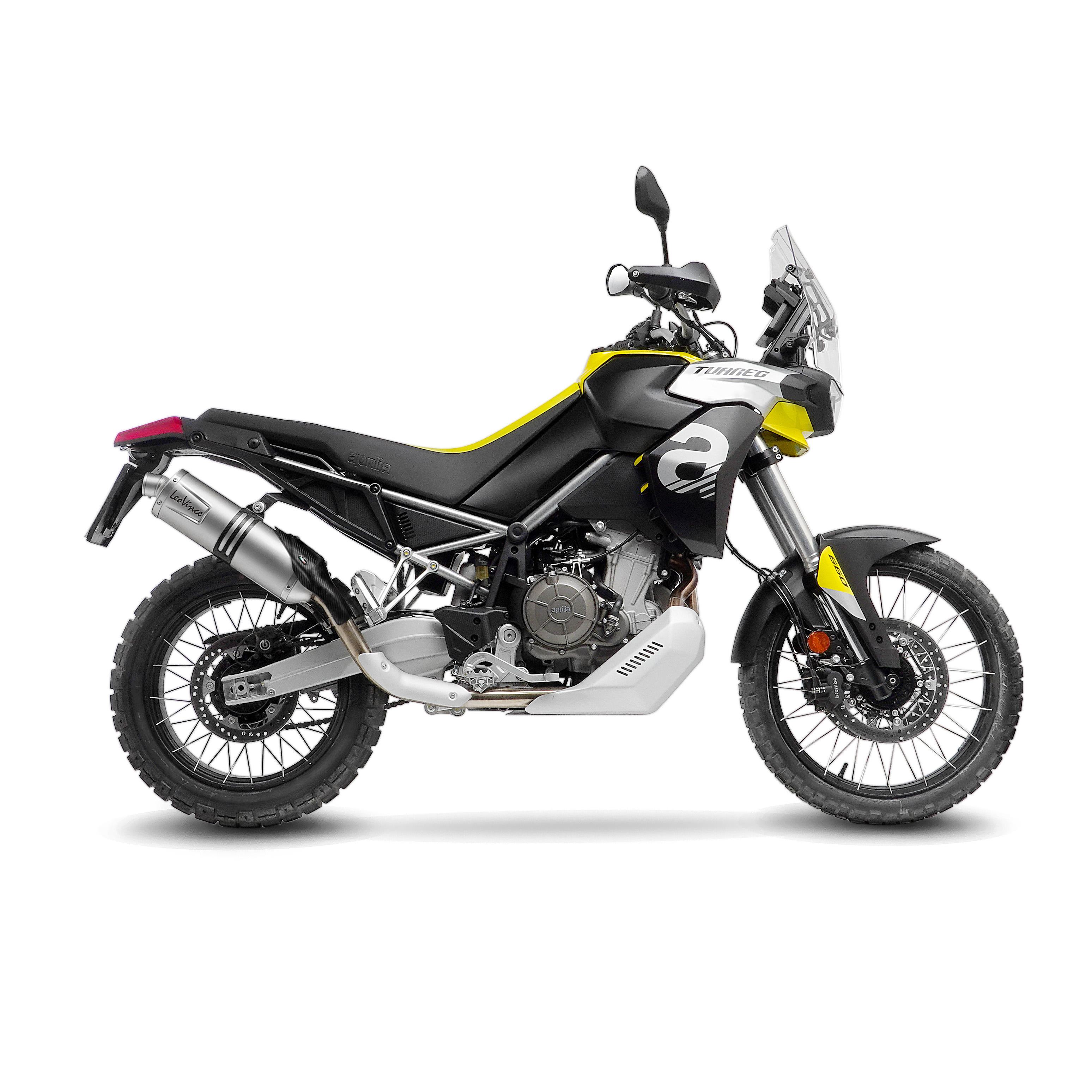 Moto izpūtējs LeoVince ONE EVO Aprilia Tuareg 660 (2022 - 2024).