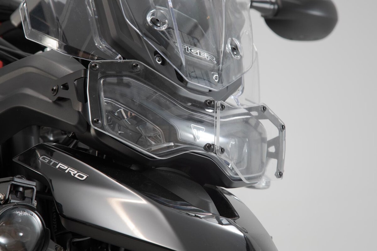 Priekšējās lampas aizsargs Tiger 900 modeļiem (19-).